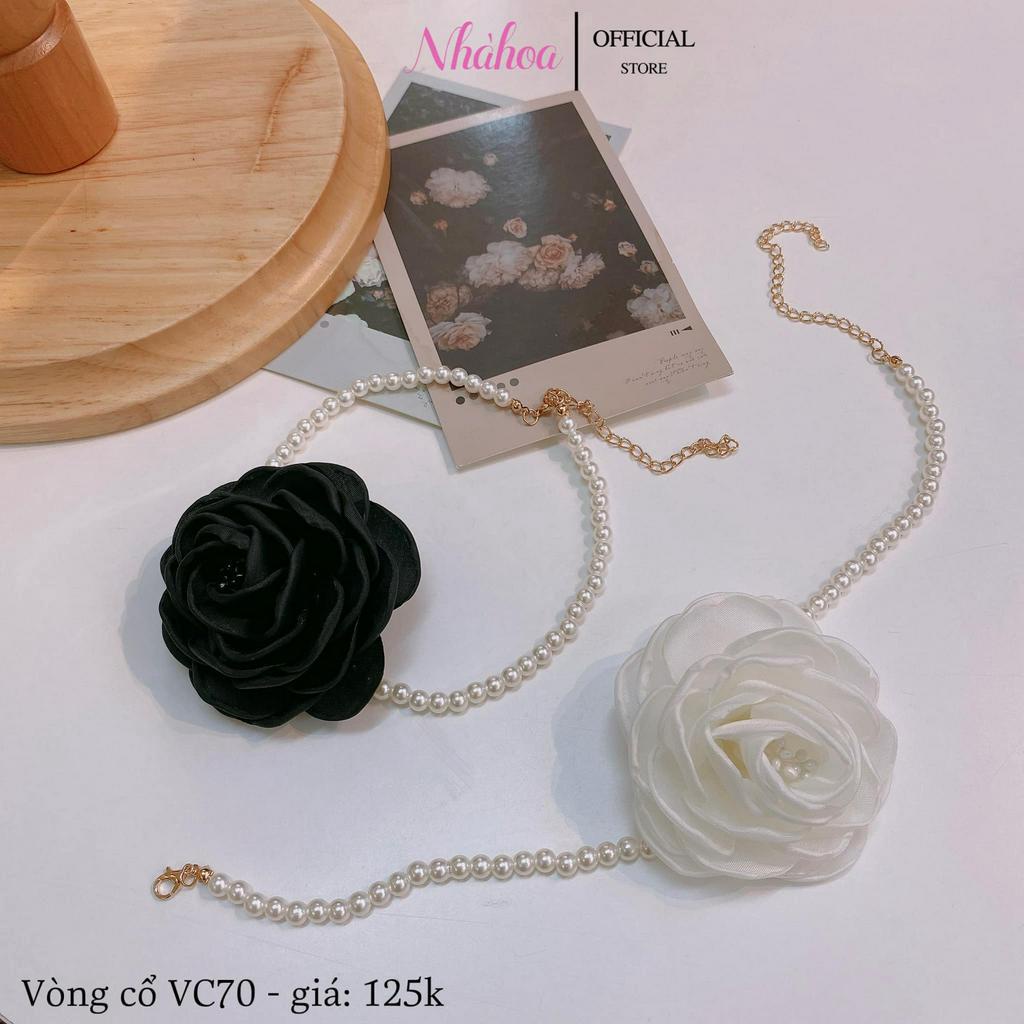 Choker Hoa Sang Xịn