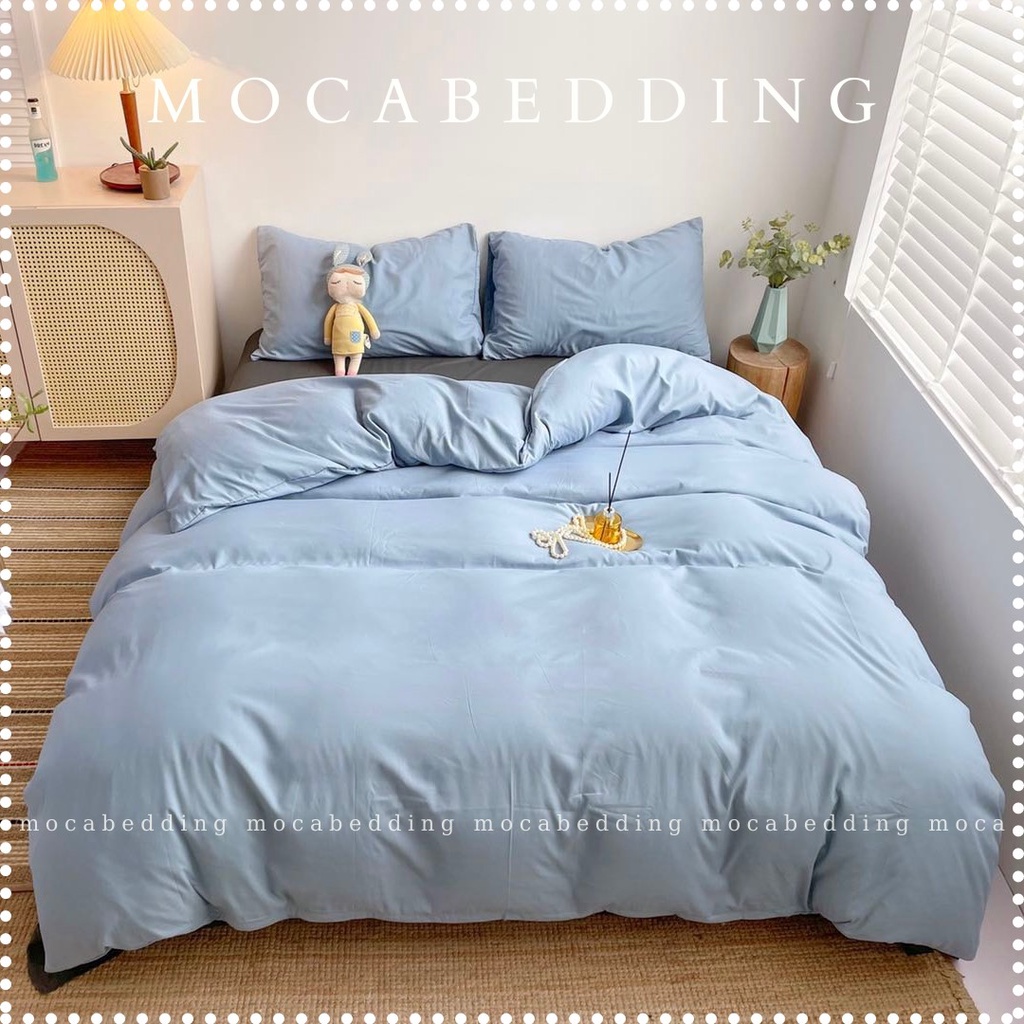 Bộ Chăn Ga Gối Cotton Tici Notag - Bảng Màu Pastel Hàn Quốc
