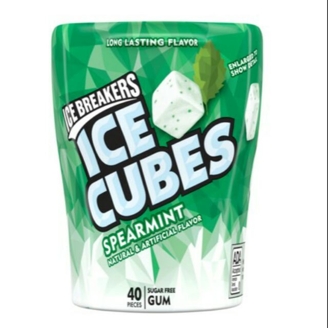 GUM KHÔNG ĐƯỜNG - 40 VIÊN
️ ICE BREAKERS ICE CUBES