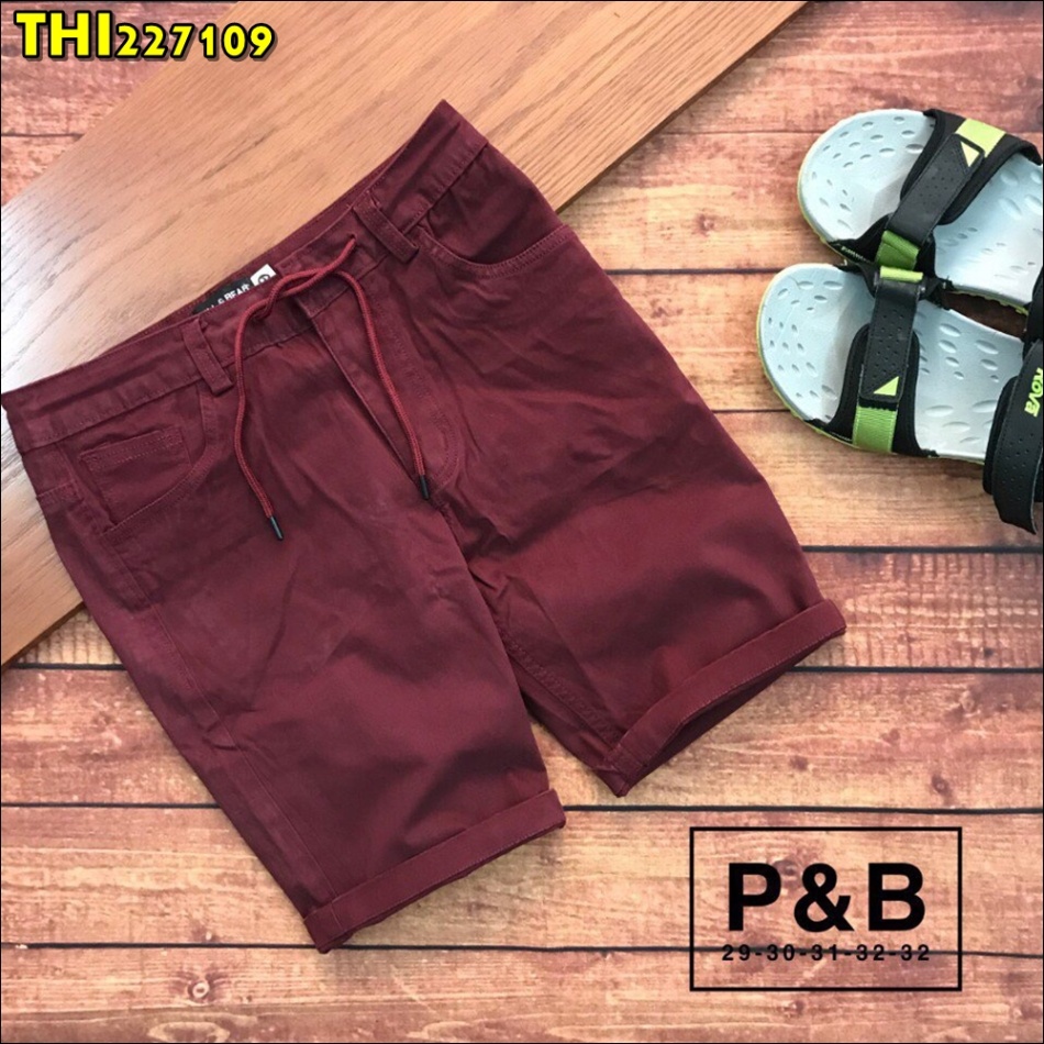 QUẦN SHORT KAKI THUN PULL&BEAR