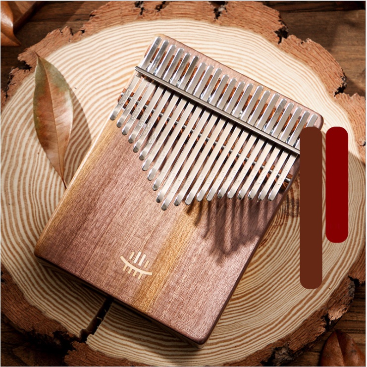 Đàn kalimba Hluru 21 phím gỗ óc chó đen Bắc Mỹ -IME1368 Hàng chính hãng