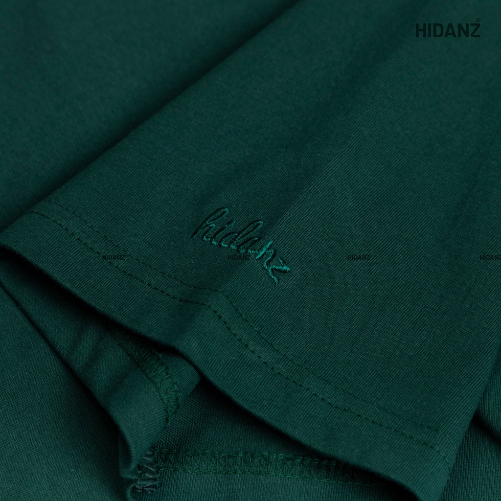 Áo thun trơn Unisex tay lỡ cotton local brand HIDANZ
