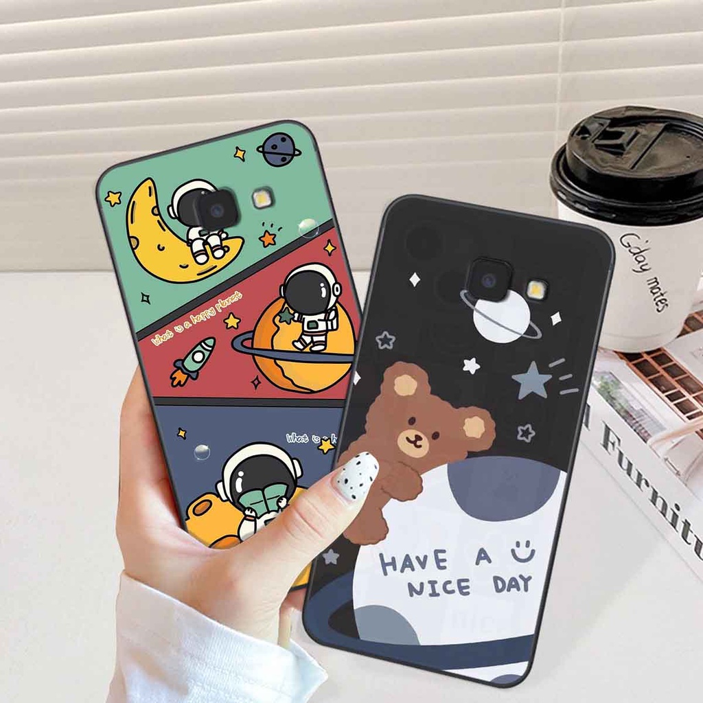 Ốp Samsung J4 Plus / J4 Core / J4 Prime in hình vũ trụ, phi hành gia bầu trời cute dễ thương