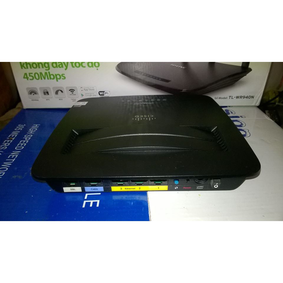 Thiết bị  Router Wifi Linksys Cisco X1000 đã qua sử dụng