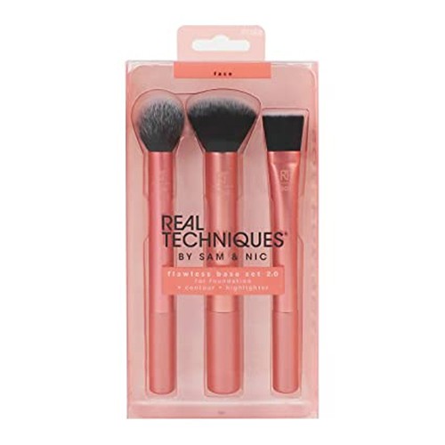 Bộ Cọ Trang Điểm Real Techniques Flawless Base Set 2.0