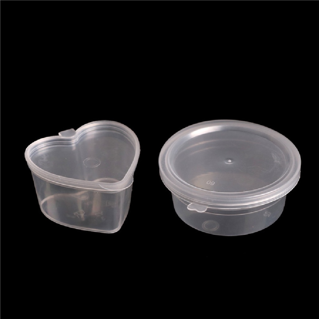 Set 10 Hộp Nhựa Trong Suốt Đựng Đồ Chơi Chất Dẻo Tiện Dụng
