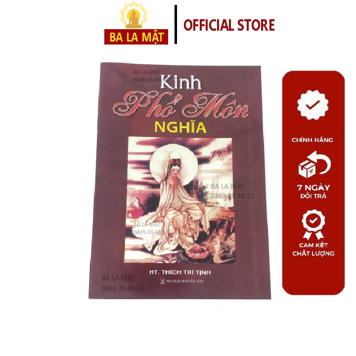 Sách - Kinh Phô Môn Giảng Nghĩa