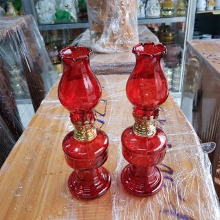 Cặp đèn thờ đốt dầu cao 20 cm
