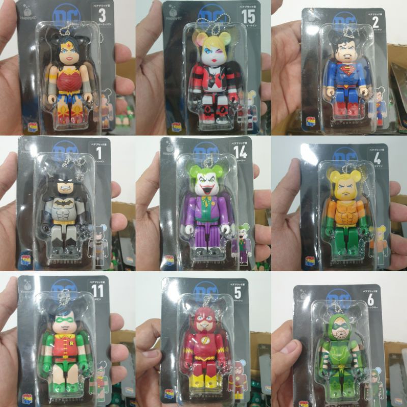 Móc khóa Bearbrick chính hãng siêu anh hùng DC