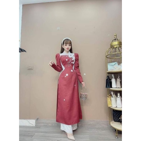 Áo dài cao cấp sang trọng S,M,L,XL