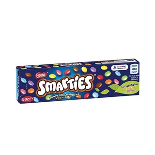Kẹo Socola Sữa Vỏ Giòn hiệu Nestle Smarties 50gr