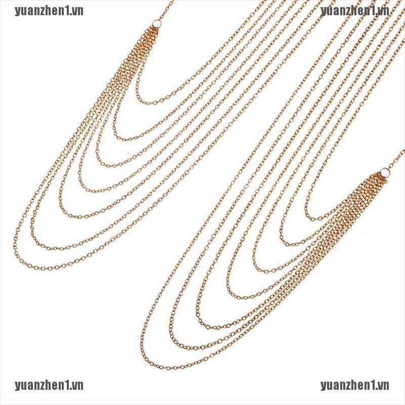 [YUANZHEN1] Vòng cổ Body Chains Tua Rua
