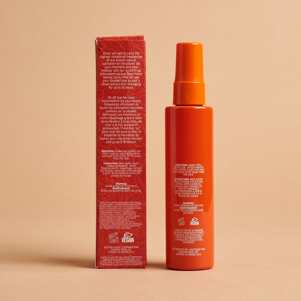 Maven Beauty xịt khoáng hoa hồng khoá makeup Rose Water setting spray 22$ Boxycharm | BigBuy360 - bigbuy360.vn