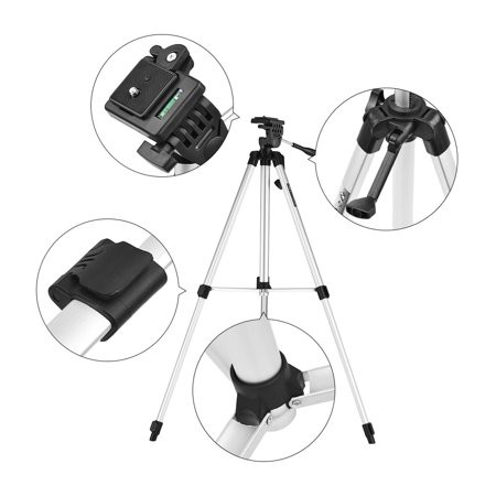 Chân Tripod Weifeng WT-330A, Giá Đỡ Cho Máy Ảnh DSLR- Tặng Kèm Giá Đỡ Điện Thoại