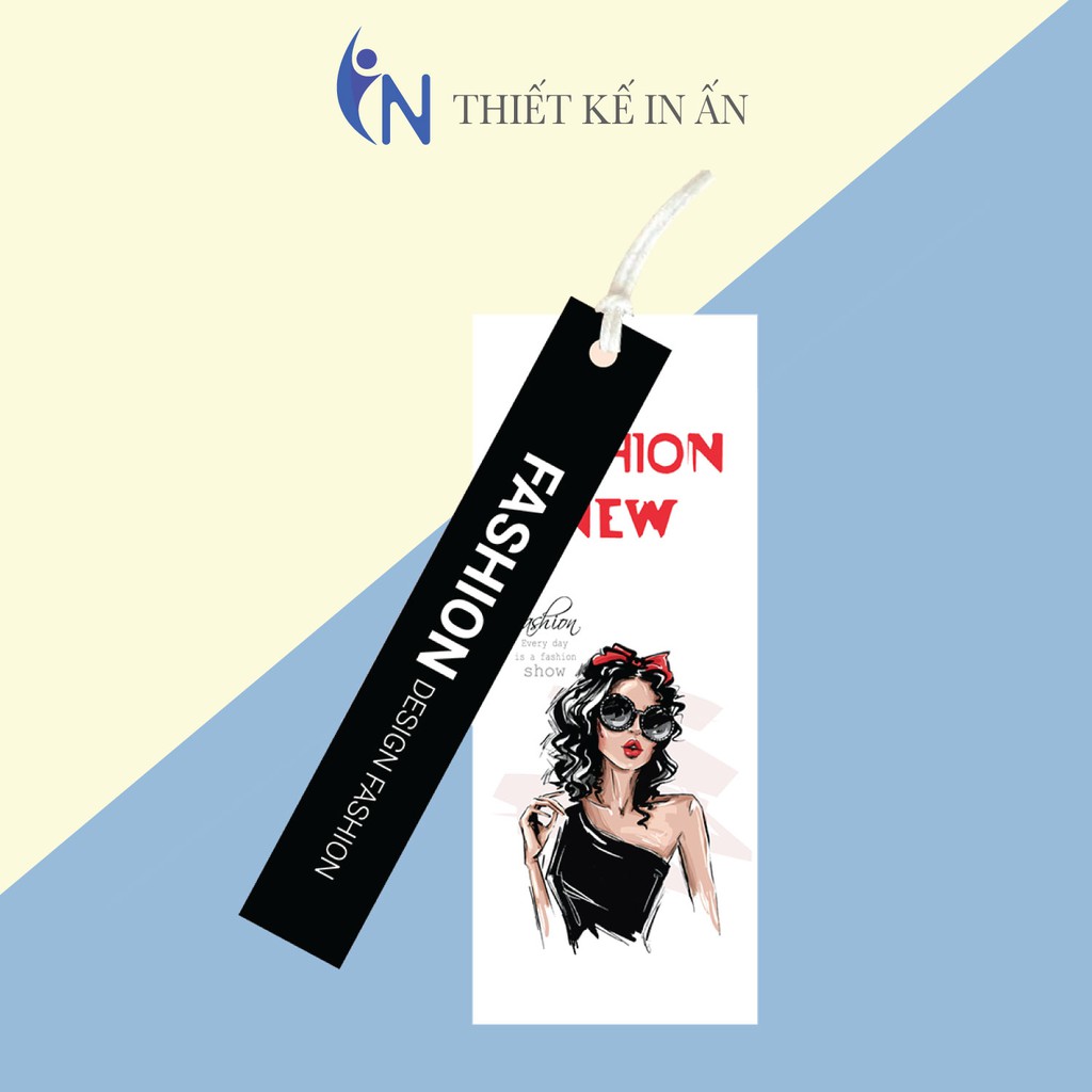 SET bộ 2 NHÃN MÁC TAG QUẦN ÁO giúp nâng cao thương hiệu cho shop -  set 100 bộ - mẫu 07