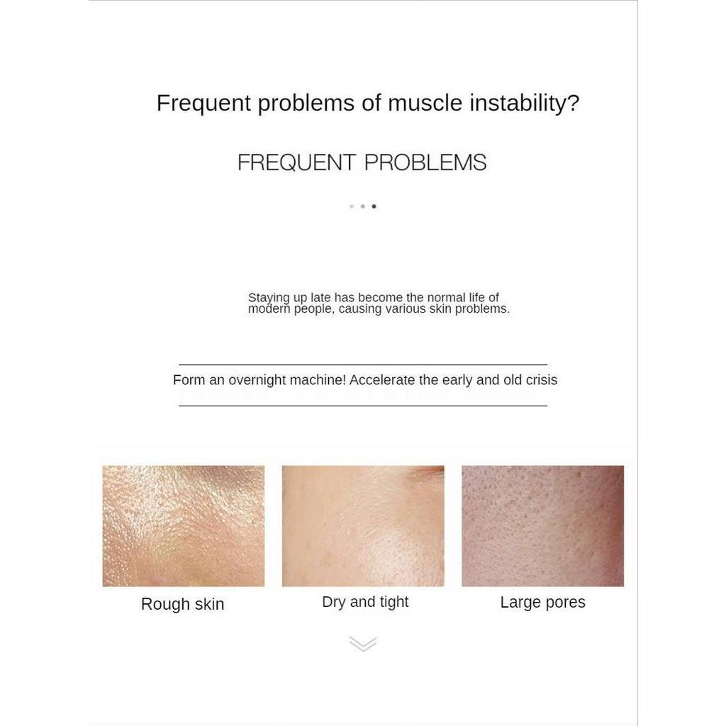 Mặt nạ ngủ KDK niacinamide dưỡng ẩm ;làm mờ nếp nhăn và thu nhỏ lỗ chân lông