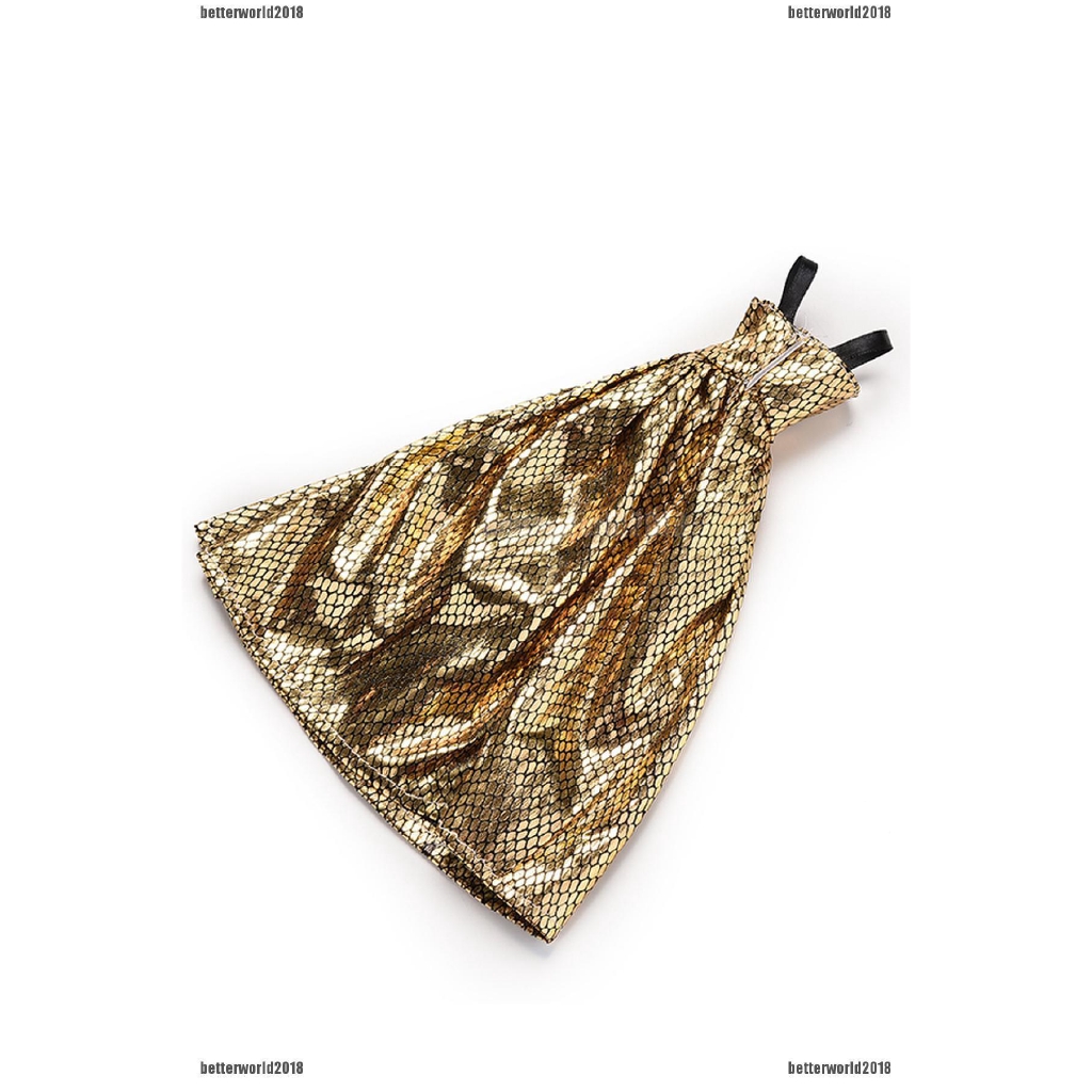 Đầm Da Cá Sấu Dáng Dài Xinh Xắn Dành Cho Búp Bê barbie