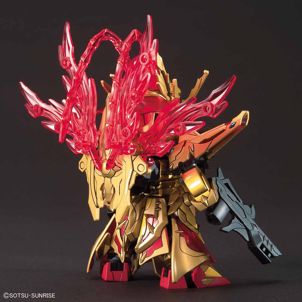 Đồ chơi lắp ráp Anime Nhật Bandai Gundam SD 23 Zhou Yu Akatsuki Serie SD Gundam Sangoku Soketsuden