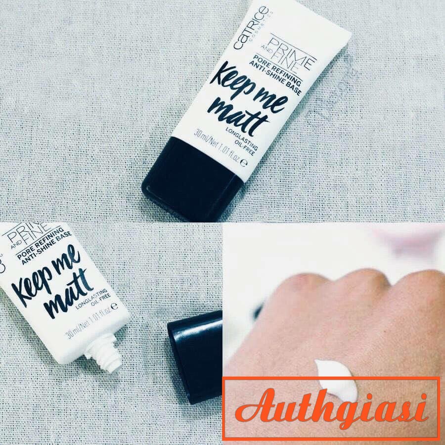 [Mẫu mới 2018] Kem lót mịn lì kiềm dầu Catrice Prime and Fine Pore Refining Mattifying | BigBuy360 - bigbuy360.vn
