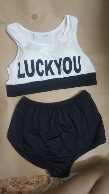 Bộ Đồ Bơi Bikini 2 Mảnh Đi Biển Lucky You Tôn Dáng | BigBuy360 - bigbuy360.vn