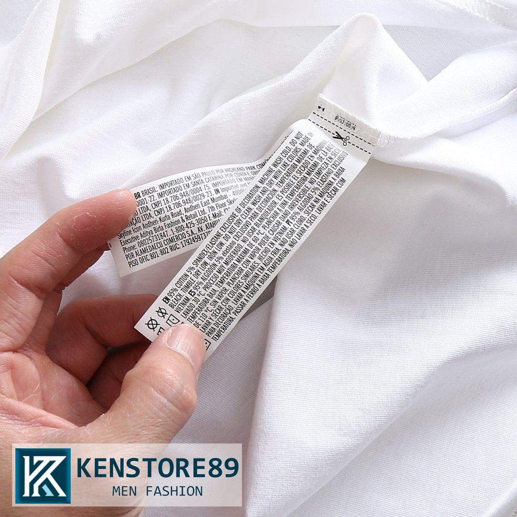 Áo thun nam cổ tròn SINGLE MARC cao cấp KENSTORE89 ATP097