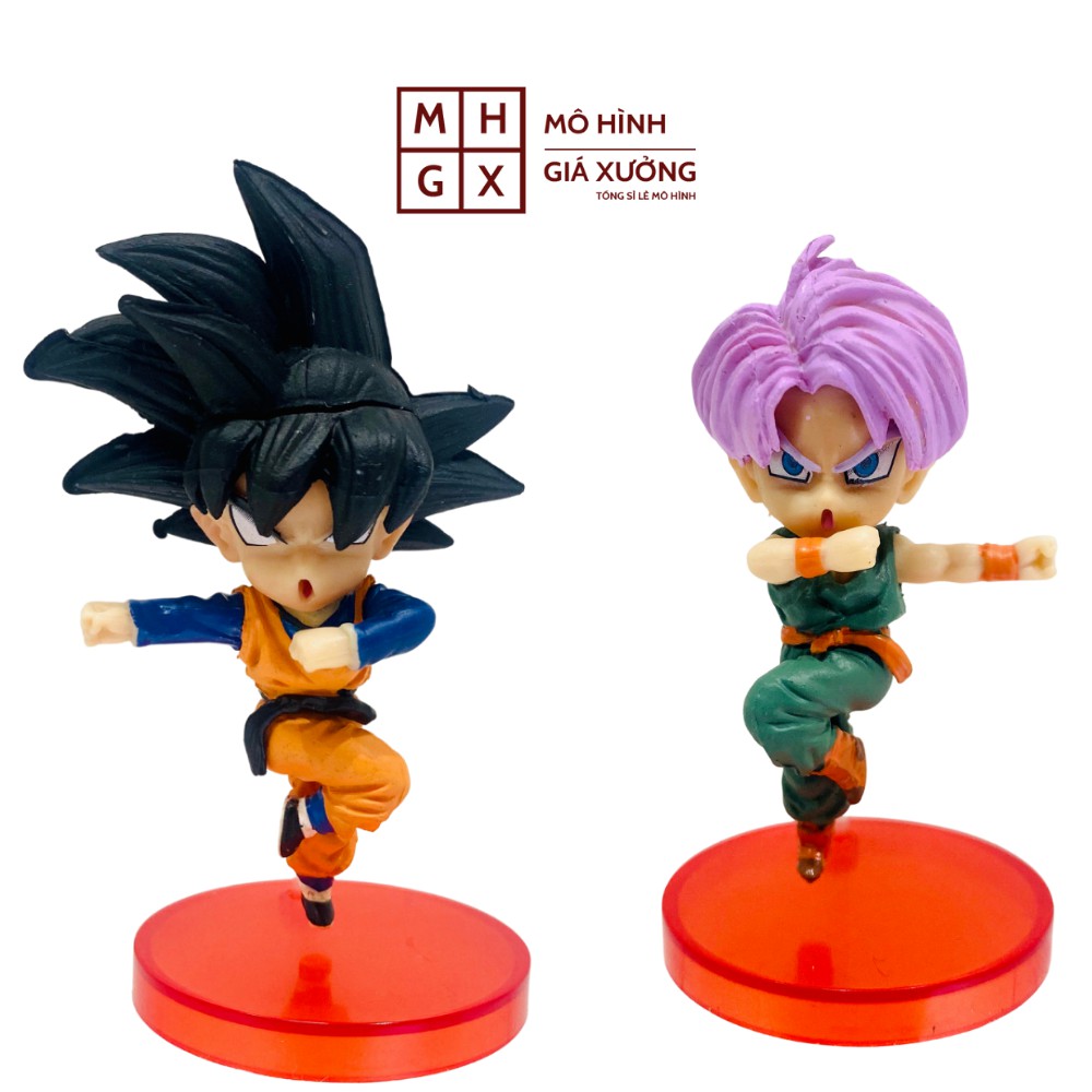 Siêu Hot Mô hình WCF Trunks Cao 7cm - Tượng Figure Songoku Dragonball