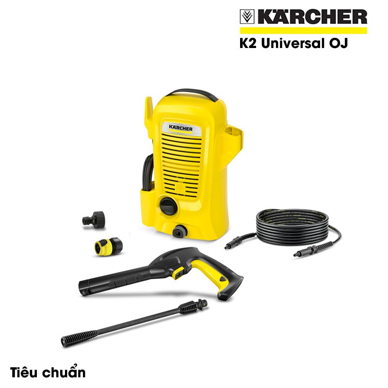 { Hang Germany } Máy rửa xe gia đình , rửa sân vườn áp lực cao Karcher K2 Universal OJ EU