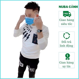 Áo thun tay dài nam cao cấp phong cách hàn quốc, áo phông TCS 15