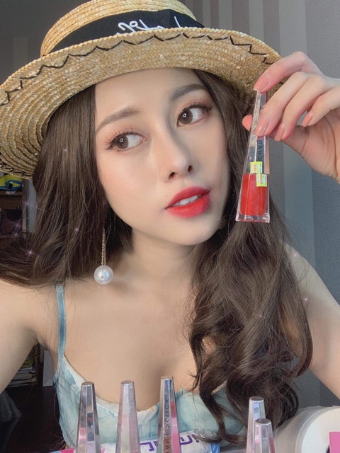 ? ? Son kem lì Chan lipstick - tặng kèm son dưỡng tái sinh làm hồng môi ? ?