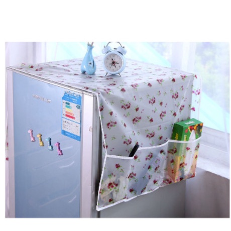 Tấm Phủ Tủ Lạnh/ Che Tủ Lạnh Chống Thấm Nước, Đựng Đồ Tiện Dụng 88225 SHOP KHO TỔNG VP88