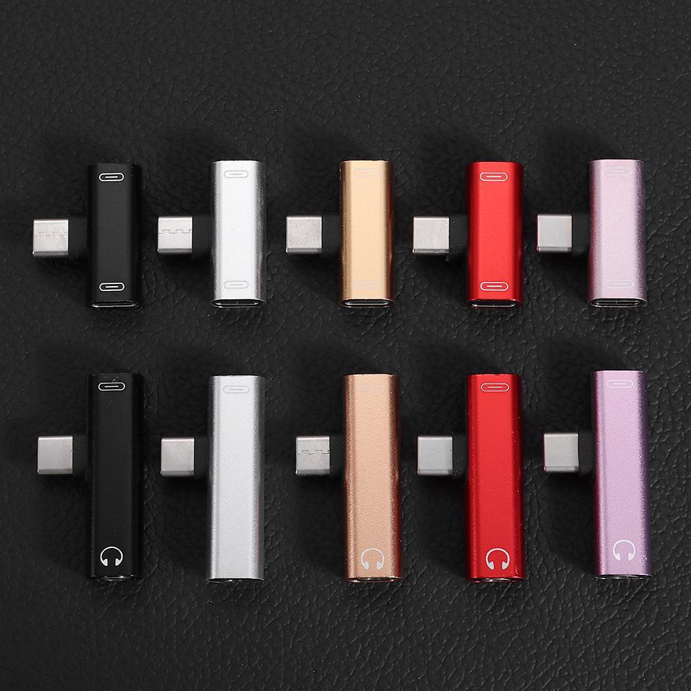 Đầu Chuyển Đổi Âm Thanh Loại C 2 Trong 1 Giắc Cắm 3.5mm