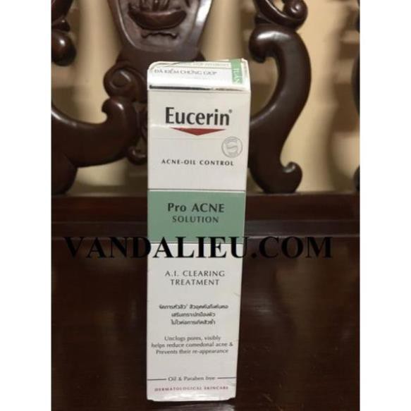 ✅[CHÍNH HÃNG] Kem mụn Eucerin Pro Acne Solution A.I Clearing Treatment - Giảm mụn và Nhờn AI Proacne Tinh Chất Mụn