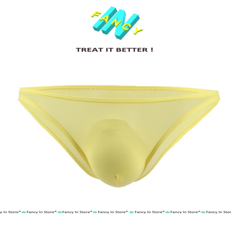 Quần Sịp Tam Giác Nam Bikini Siêu Mỏng , Chất Thun Lạnh Mịn Mát , Sịp Tam Giác Fancy In - bk002