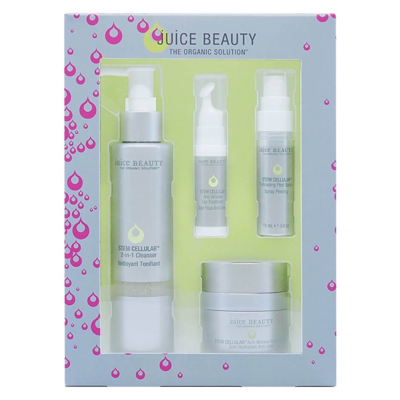 Juice Beauty - Set dưỡng da chống lão hóa Replenish &amp; Renew Holiday Essentials - Limited Edition