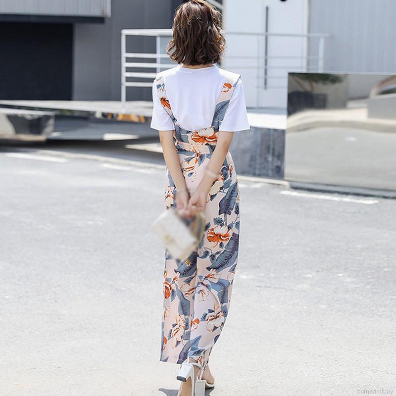 Quần Yếm Vải Voan Dáng Rộng Lưng Cao Thiết Kế Trẻ Trung Năng Động | BigBuy360 - bigbuy360.vn