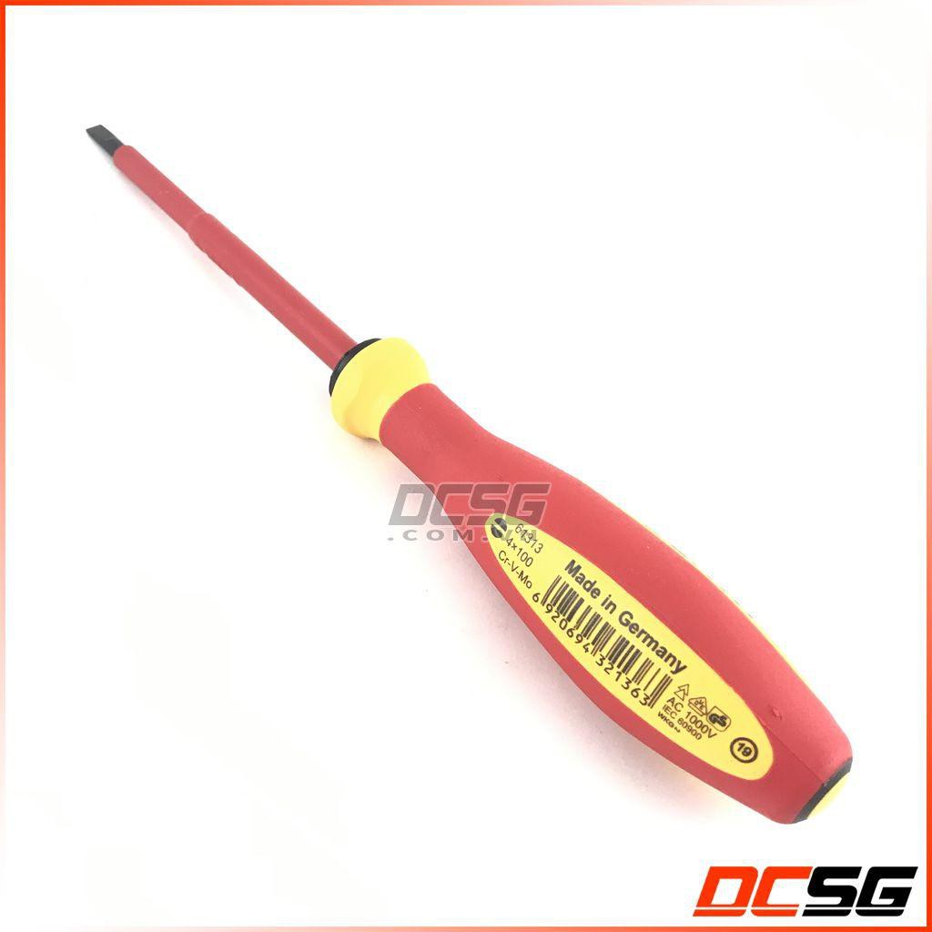 Tuốc nơ vit dẹp 6.5x150mm cách điện 1000V Sata 61315