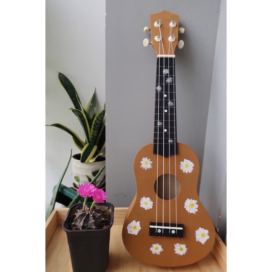[ĐỦ MÀU]Đàn ukulele soprano màu chất liệu gỗ 100%
