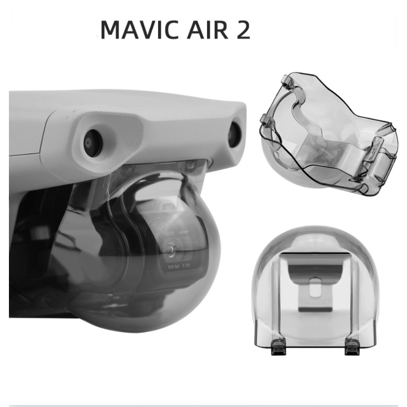 S DJI Mavic Air 2 Nắp Ống Kính Máy Ảnh Gimbal Khóa Ổn Định Bảo Vệ Camera Ống Kính Hood Nắp Bảo Vệ DJ