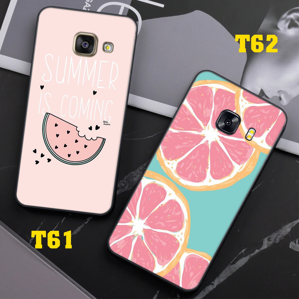 [ MẪU MỚI ] Ốp lưng Samsung A9 Pro - Samsung C9 Pro in hình họa tiết hoa quả cute