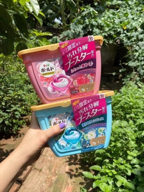 Viên giặt nước hoa Gel Bold Nhật Bản