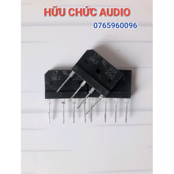 5 Diode cầu chỉnh lưu các loại 25A 2A chất lượng cao 4 chân đủ công suất