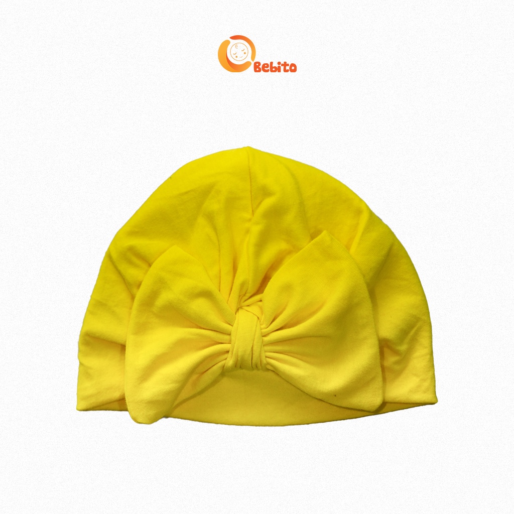 Mũ cho bé TURBAN mũ đội đầu hình mickey có nơ băng đô cho bé gái - mã TUN10 - sp 4