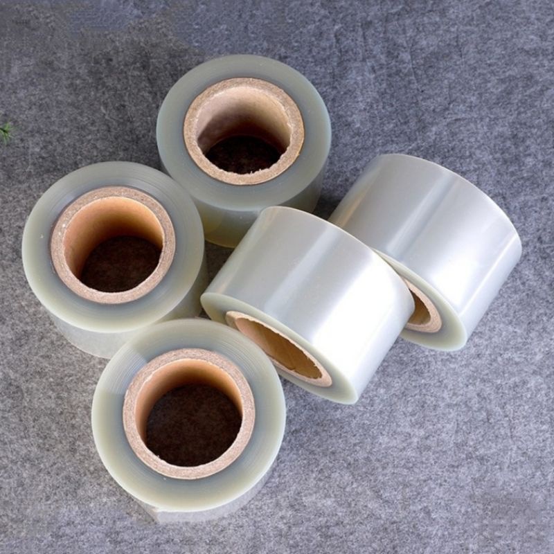 Cuộn 1kg mica cứng lót thành bánh mousse cứng cáp, chắc chắn cao 8cm, cuộn mica trong quấn thành bánh kem