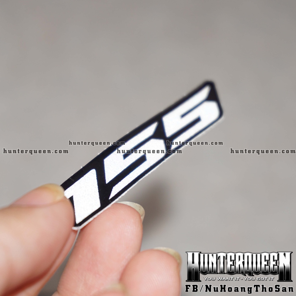 Cặp số 155 phản quang. Decal 3M của Mỹ, siêu sáng, siêu dính. Chống nước tuyệt đối