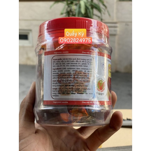 Sốt Bò kho Bà Tám 500gr