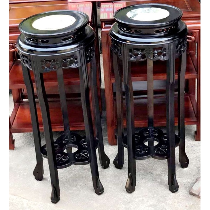 Đôn tròn gỗ lim kt mặt 30 cao 40/50/60/70/80cm