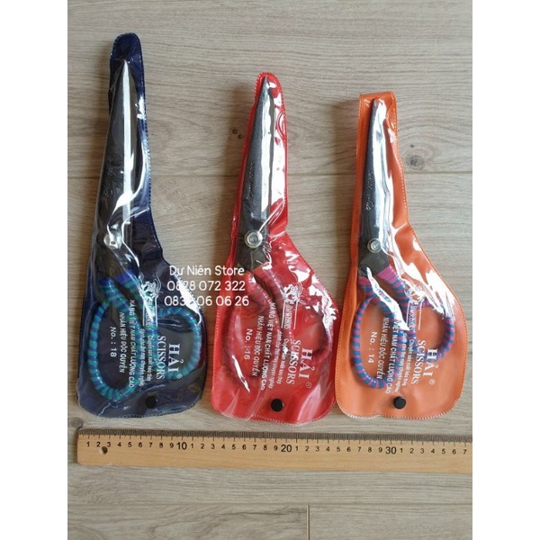 Kéo Thép Cắt Vải Chuyên Nghiệp Hiệu Hải SCISSORS.