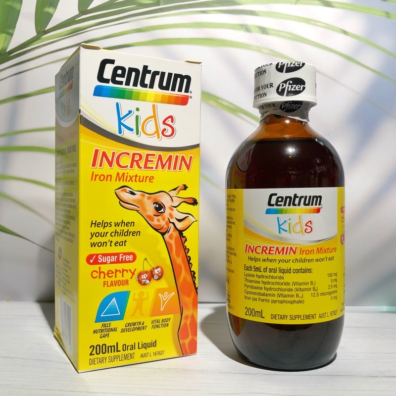 Siro CenTrum Kids cho bé ăn ngon miệng, hấp thụ tốt