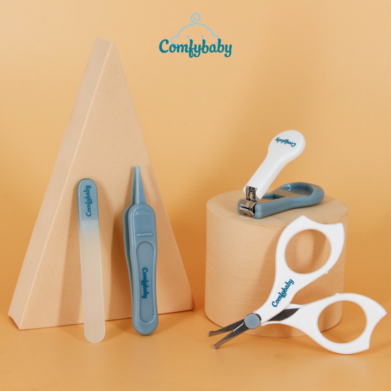 Bộ cắt giũa móng 4 trong 1 cho bé ComfyBaby BM1