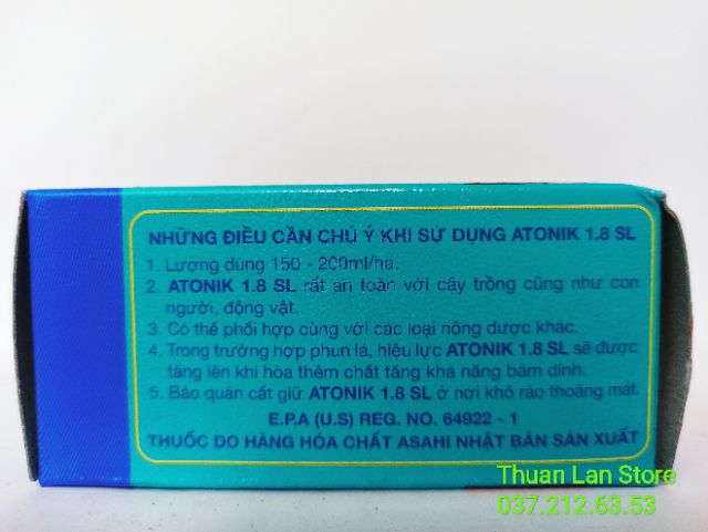 Thuốc Kích Thích Sinh Trưởng Cây Trồng Atonik 1.8SL ( gói 10ml )